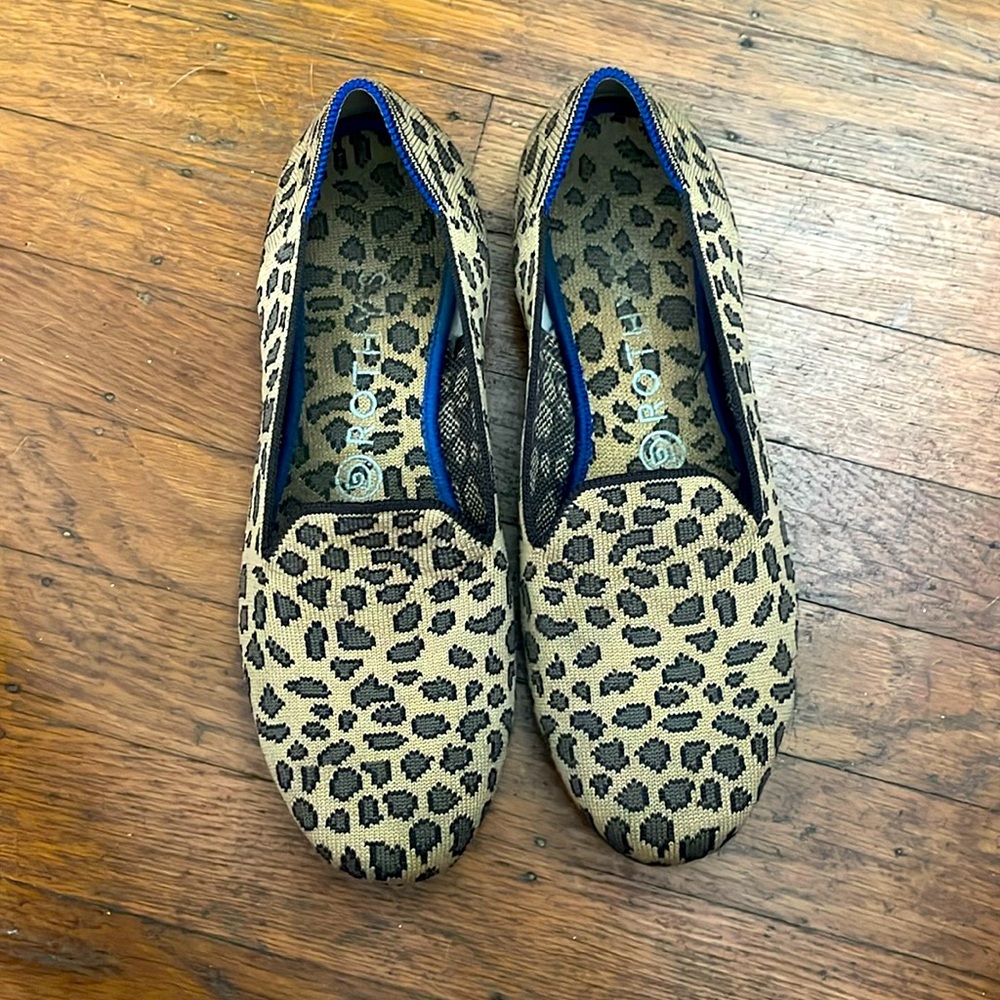 Rothy’s leopard loafers size 8.5